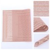 REGALWOVEN PVC Wrinkle-Resistant Washable Indoor Outdoor Placemats 18 x 12 Inch 6 Pcs - 2 of 4