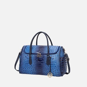 MKF Collection Rina Crocodile Women’s Duffle Bag by Mia K - 1 of 3