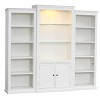 Okak Wood Shelves, Storage Shelves with 3 Tiers, Small Bookcase for Books and CDs, Storage Organizer for Living Room, Bedroom, Office - 3 of 4