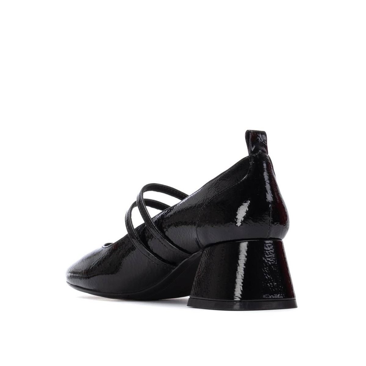 Женские туфли XTI Women's pointy toe double strap heels 144255 BLACK 8 — фото 3