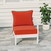 WestinTrends  Avalon Outdoor Patio HDPE Right Arm Facing Sectional Corner Club Chair with Patio Cushions - 2 of 4