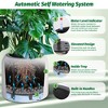 14/21/29” Tall Planters Set of 2 Self Watering Pots for Indoor and Outdoor Plants, Flower Pots for Living Room, Bedroom Office, Patio, Porch, Garden - 3 of 4
