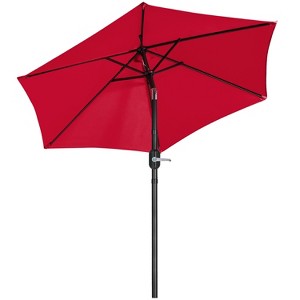 Yaheetech 7.5 FT Patio Umbrella Market Umbrella for Garden, Backyard, Pool, Beach - 1 of 4