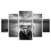 Trademark Fine Art-Moises Levy 'Ready' Multi Panel Art Set - 2 of 3
