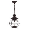 Livex Lighting Harbor 1 - Light Flush Mount in  Bronze - 2 of 4