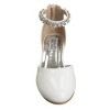 Badgley Mischka Girls' Wedding Shoe with Embellishments and Strap - Perfect for Parties, Weddings, and Special Occasions (Little Kid/Big Kids) - 4 of 4