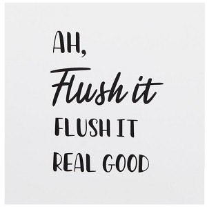 The Lakeside Collection Bathroom Wall Art - Flush - 1 of 4
