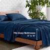 4 Piece Sheet Set - Heathered Double Brushed - Bare Home - 4 of 4