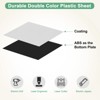 Unique Bargains Plastic Laser Engraving DIY Indoor Outdoor Engraving Blank Materials - 2 of 4
