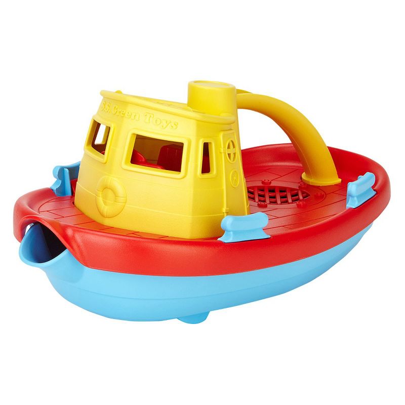 Green Toys Eco-Friendly Scoop(R) and Pour Tug Boats - Set of 2, 3 of 6