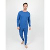 Leveret Matching Family Pajamas – Solid Royal Blue – 100% Cotton – Customizable for Personalization - 2 of 4