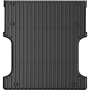 Truck Bed Mat for 2022 2023 2024 Toyota Tundra Crewmax 5.5 Feet(65.6 inches) Bed, All Weather TPE Heavy Duty Pickup Bed Liner Cargo Mat - 1 of 4