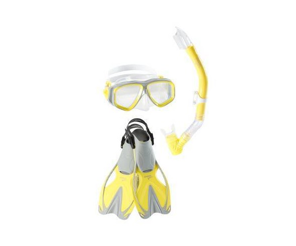 Speedo junior reef scout snorkel clearance set