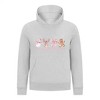 Everyday Kids Christmas Collection Most Wonderful Time Girls Pullover Hoodie – Pink Holiday Sweatshirt - 4 of 4