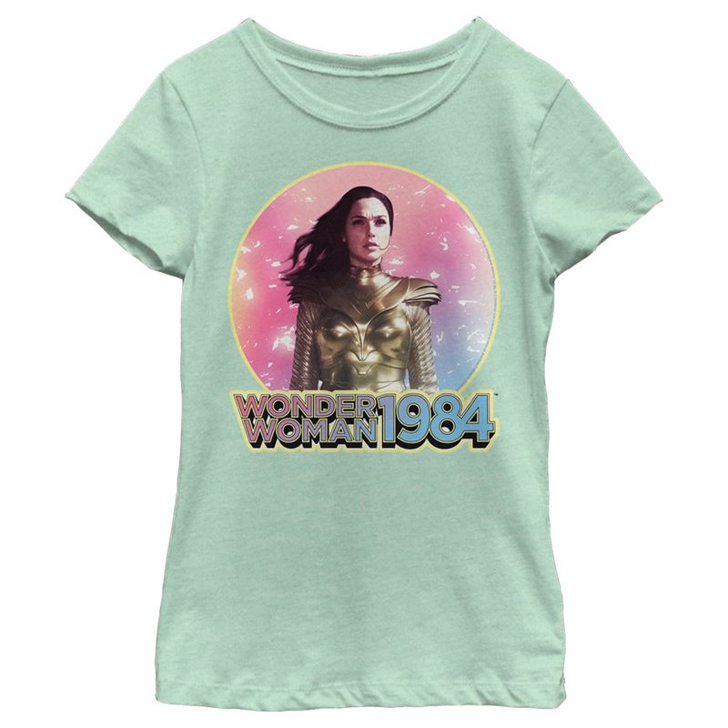 Girl's Wonder Woman 1984 Golden Moment T-Shirt, 1 of 5
