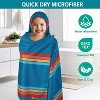 SUN CUBE Hooded Towel for Kids, Absorbent Quick Dry Toddler Beach Towel, Swim Surf Wrap for Shower Pool, Boy Girl Age 3-9 - 4 of 4