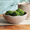 Plum & Post Burma Rattan Scalloped Edge Decorative Bowl - 3 of 3