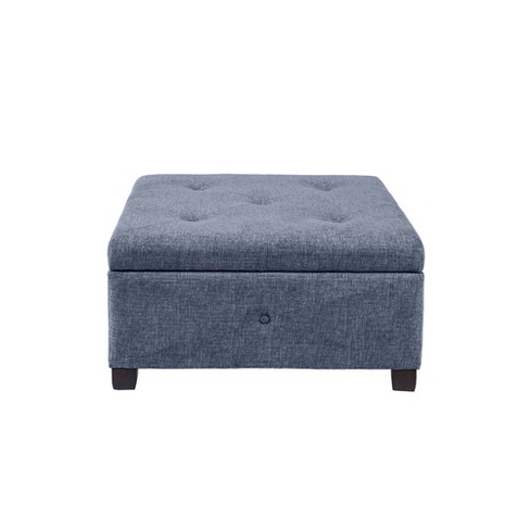 Blue ottoman target sales