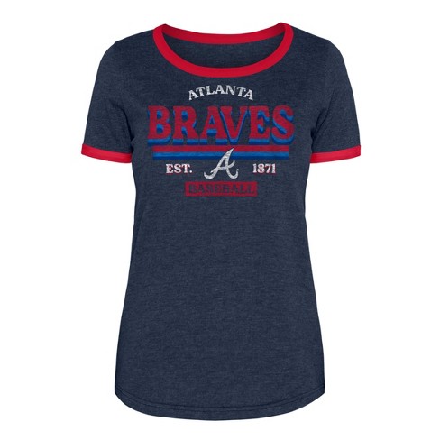 Mlb Atlanta Braves Men's Short Sleeve T-shirt : Target