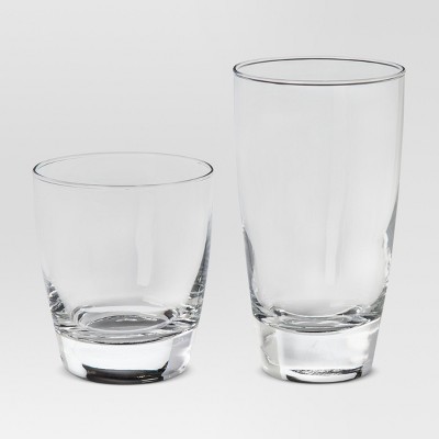 12pc Glass Sherbrook Assorted Tumblers - Threshold™