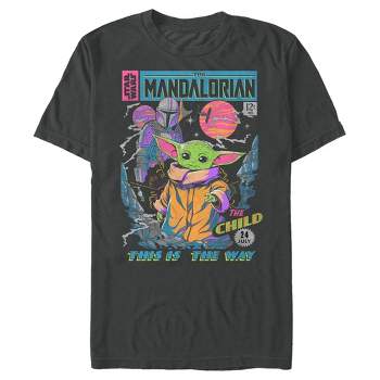 Men's Star Wars The Mandalorian 12 Cents Retro Comic T-Shirt