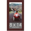 PosterPalooza | Photo Size Classic Modern Brown Frame - UV Acrylic, Foam Board Backing, Hanging Hardware - 3 of 4