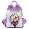 Frozen WondaPop 11" Vegan Leather Fashion Mini Backpack - 2 of 4