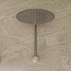 ALFI RAIN12R-BSS Solid Brushed Stainless Steel 12Inch Round Ultra Thin Rain Shower Head - 4 of 4