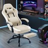 JIONJOY Ergonomic Gaming Chair with Footrest - High Back Lumbar Support, Adjustable Recline& Height, Swivel Computer Desk Chair - 2 of 4