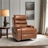 Wide Contemporary Power Lift Recliner Sofa with Massage and Heat, Features Remote Control and Cup Holders for Living Room -3irtyhousy - 2 of 4
