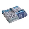 Chandra Printed Patchwork Quilted Throw - Levtex Home - 4 of 4