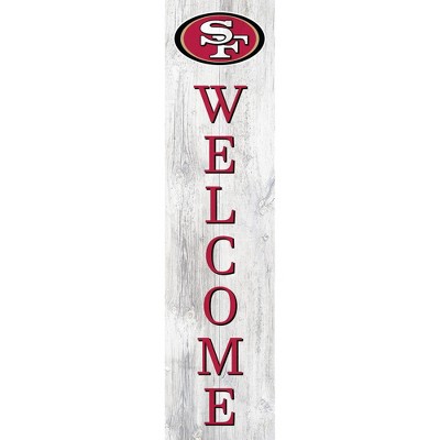 NFL San Francisco 49ers Distressed Logo Cutout Sign