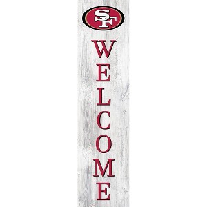 NFL San Francisco 49ers 48" Welcome Leaner - 1 of 3