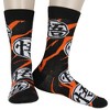 Dragon Ball Z Men's 2-Pack Goku King Kai Training Designs Crew Socks Multicolored - image 3 of 4