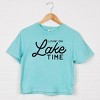 Simply Sage Market Livin' On Lake Time Boxy Crop Top - 3 of 4