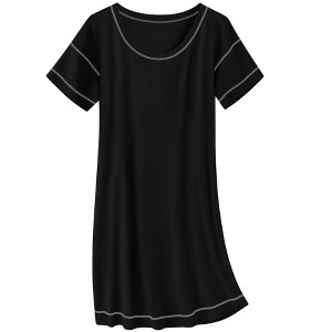 cotton t shirt night dress Organic Cotton Natural Color from texas le comptoir americain