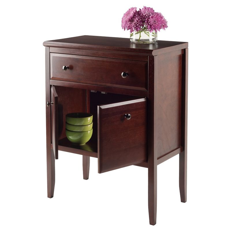 Orleans Modular Buffet with Drawer and Cabinet Wood/Dark Cappuccino - Winsome, 5 of 12