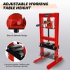Hydraulic Press, 6 Ton 13000LBS H-Frame Shop Press with Gauge & Movable Plates for Garage Professional - 4 of 4
