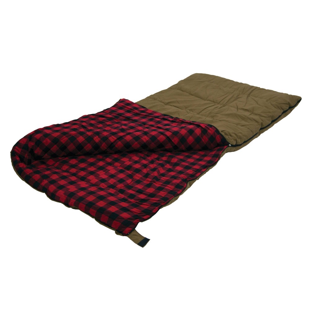 UPC 011319134652 product image for Stansport Kodiak Canvas 6 LB Rectangular Sleeping Bag - Brown | upcitemdb.com