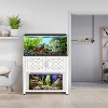 MaseiKar 40 Gallon Tank Holder with Cabinets and Power Outlet, Heavy Duty Metal Aquarium Bracket for 40-50 Gallon Vivarium, Double Terrarium Holder - 4 of 4