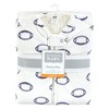 Hudson Baby Infant Boys Mink with Faux Shearling Inner Sleeping Bag, Sack, Blanket, Football - 2 of 3
