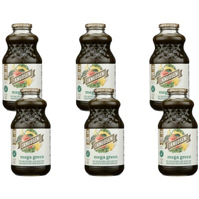 R.W. Knudsen Family Mega Green Juice - Case of 6/32 oz