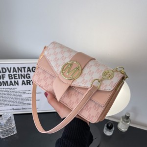 Boersma Niche Personality Letter Print Shoulder Messenger Bag – Trendy Crossbody Handbag for Casual Outings, School & Travel - 1 of 4
