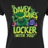 Women's - Spongebob Squarepants - Spongebob: The Search For Squarepants To Davey Jones Locker Fitted Graphic T-Shirt - 2 of 4