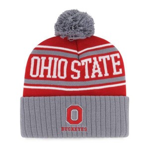NCAA Ohio State Buckeyes Snappy Cuffed Knit Beanie - 1 of 2