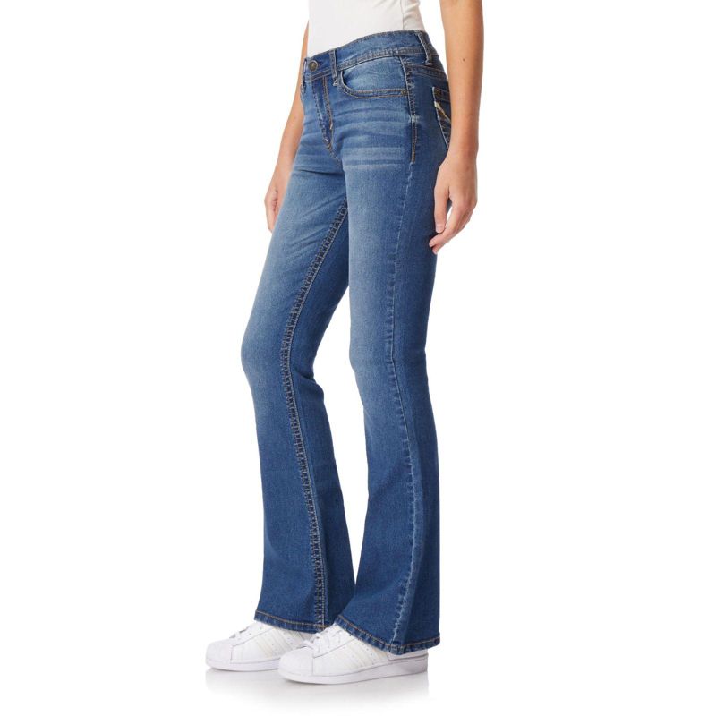 WallFlower Women's Legendary Bootcut Mid-Rise Insta Stretch Juniors Jeans (Standard and Plus), 3 of 9