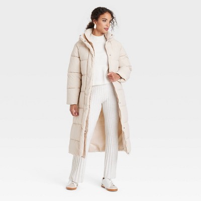 Women's Hooded Duvet Puffer Jacket - Picture 4 of 6