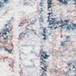 light blue/rust