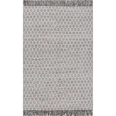 Nuloom Wylie Honeycomb Wool Fringe Indoor Area Rug