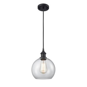 Athens - 1 Light Mini Pendant In Industrial Style-10 Inches Tall and 8 Inches Wide - 1 of 1